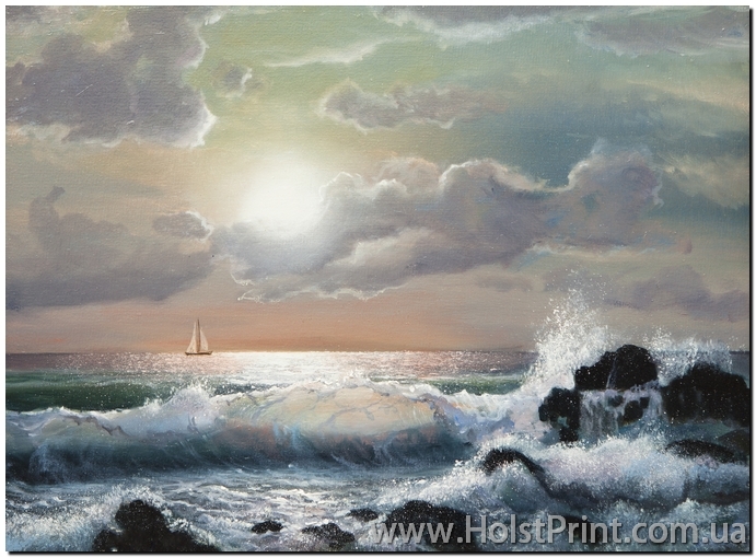 Картины море, Морской пейзаж, ART: MOR888009